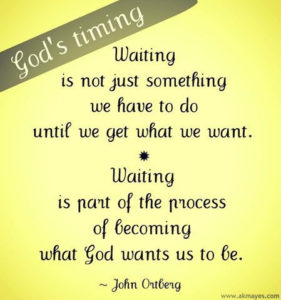 Quotes about waiting on God timing