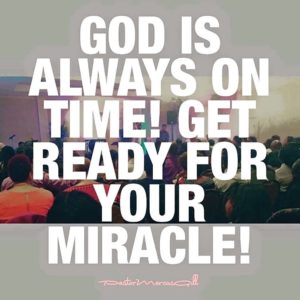Quotes of God's Timing and Miracle