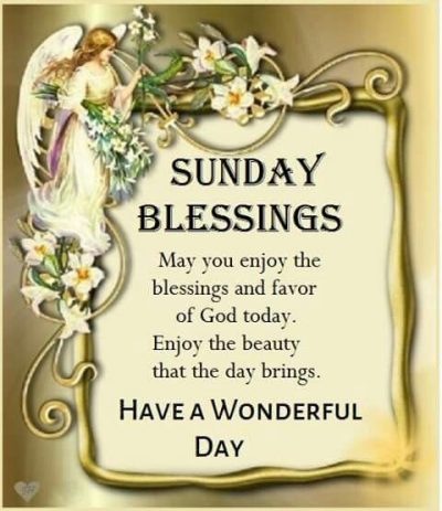 Sunday Blessings Wishes