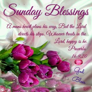 Sunday morning blessing