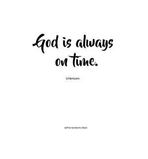 Trust in Gods Timing