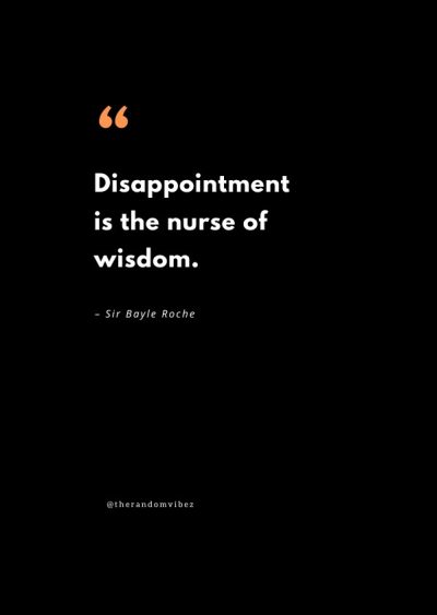 feeling disappointed quotes