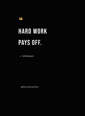 quotes about working hard