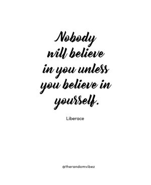 Believing in Yourself Quotes and Sayings