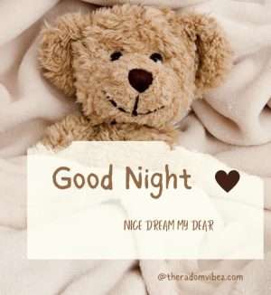 good night images cute