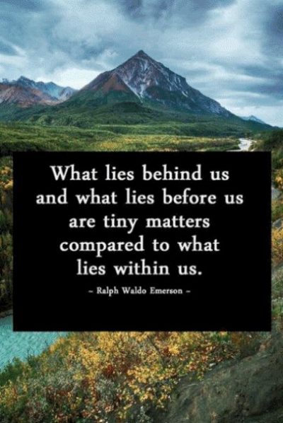 Encouraging Ralph Waldo Emerson Quotes