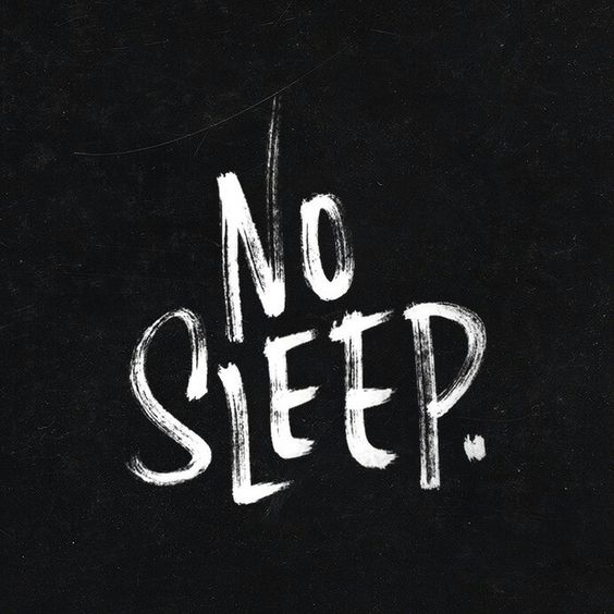 No Sleep Quotes Image