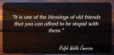 Quotes On Friends By Ralph Waldo Emerson