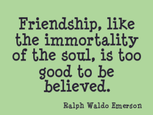 Ralph Waldo Emerson Quotes on Friendship
