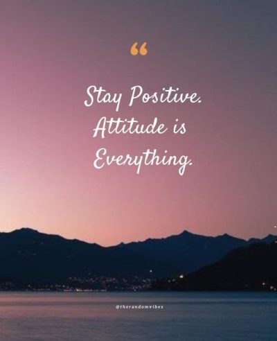 positive attitude quotes