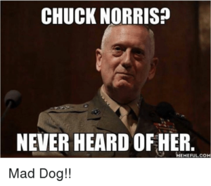 Chuck Norris Mattis Memes
