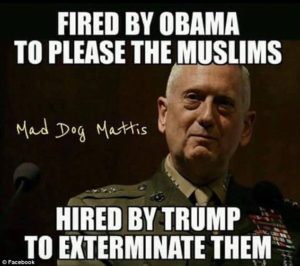 Mad Dog Mattis Meme Obama