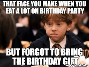 Happy Birthday Harry Potter Meme