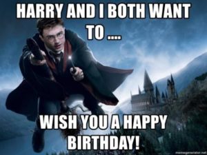 Happy Birthday Meme Harry Potter