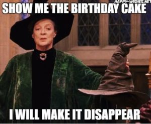 Harry Potter Birthday Funny Images