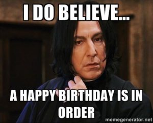 Harry Potter Birthday Meme