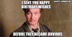 Harry Potter Birthday Meme Images