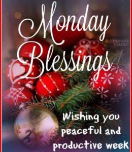 Monday Blessings Cards