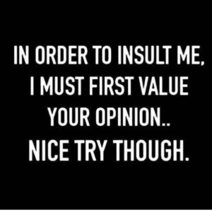 Value Your Opinion Quotes