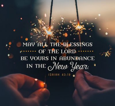 Bible Verses For New Year