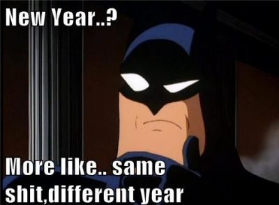 Cartoon New Year Memes