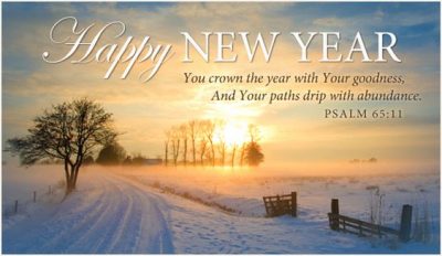 Christian Bible Verses For New Year