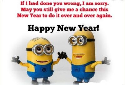 Funny New Year Greeting For Friends