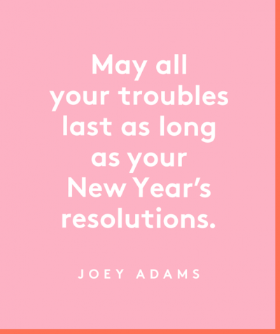 Funny New Year Resolution Quotes