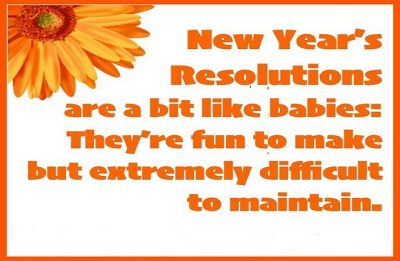 Funny Quotes About New Year's Resolution