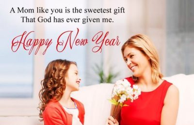 New Year Greeting For Mom