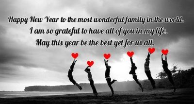 New Year Greetings For Family