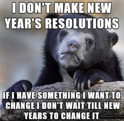 New Year Resolution Memes