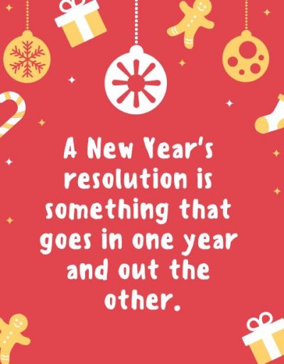 New Year Resolution Quotes