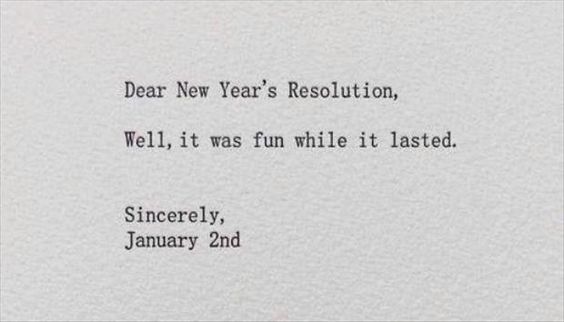 70+ Funny New Year's Resolutions that'll Make You Laugh