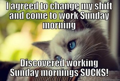 Sunday Work Memes