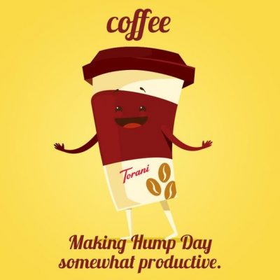 Animated Meme On Wednesday Coffee