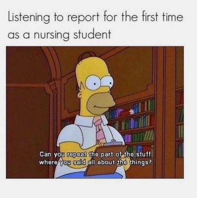 Cartoon Memes On Nursing School