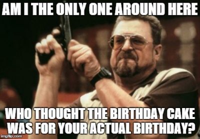 Celebrating Happy Birthday Meme