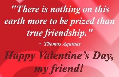 Famous Valentine Day's Quotes For Friends