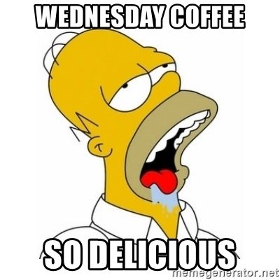 Funniest Wednesday Coffee Meme