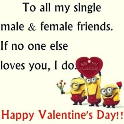 Funny Valentine Day's Quotes For Friends