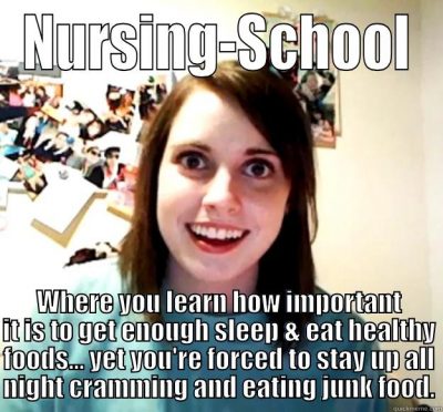 Getting Into Nursing School Meme