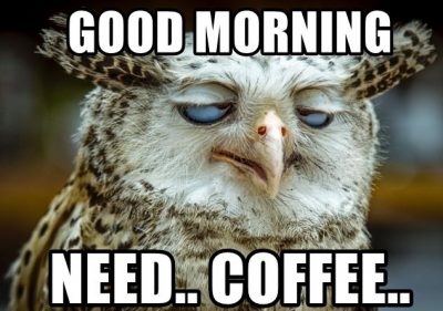 Good Morning I Need Coffee Meme