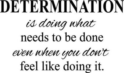 Motivational Determined Quotes