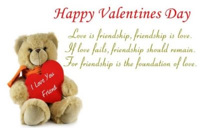 Nice Valentine Day's Wishes For Friends