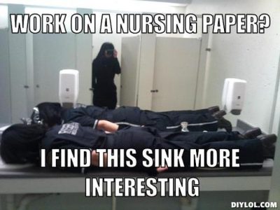 Nursing School Clinical Meme