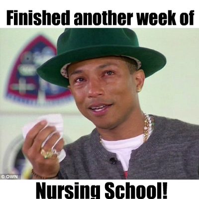 Nursing School Tired Meme