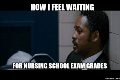 Positive Nursing School Meme