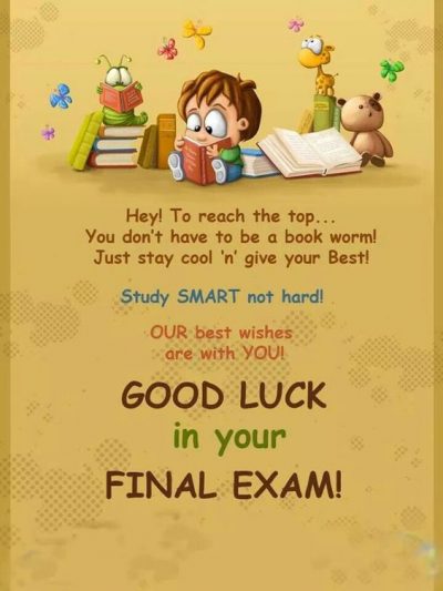Quotes For Wishing Success In Exams