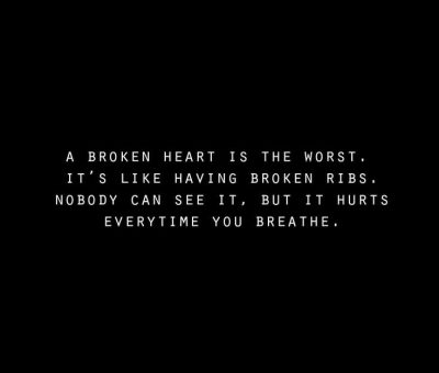 Sad Quotes About Broken Heart